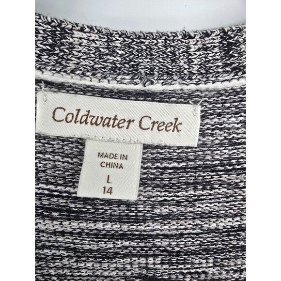 Coldwater Creek Women's 70% Silk Cardigan Size L 14 - Picture 4 of 10